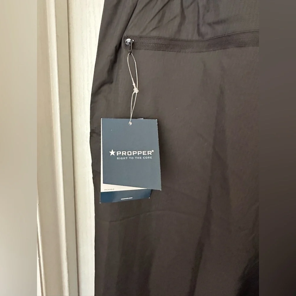 NWT PROPPER® Men’s Black Packable Waterproof Pant, Sz XXL